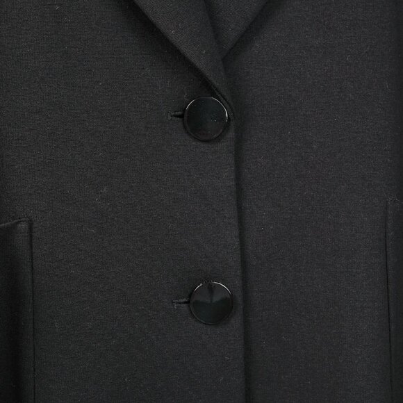 Twinset Black Ponte Long Oversized Blazer - Picture 7 of 8